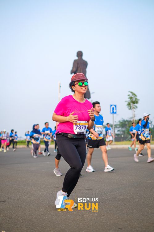 Race photo from ISOPlus Run 2024 Jakarta