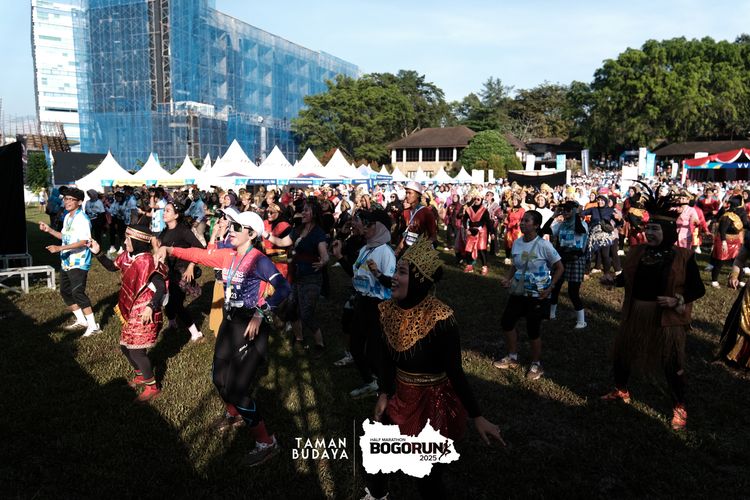 Race photo from Taman Budaya x BOGORUN 2025