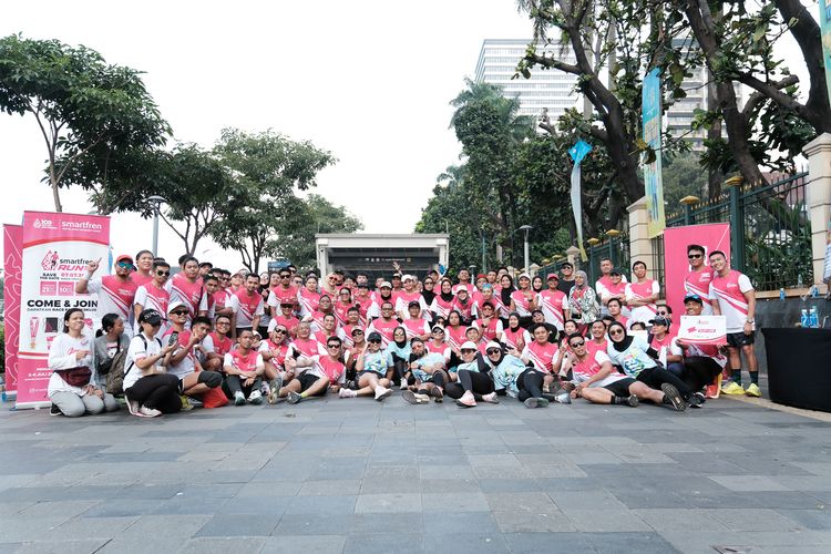 Race photo from Smartfren Run 2024 Vibes
