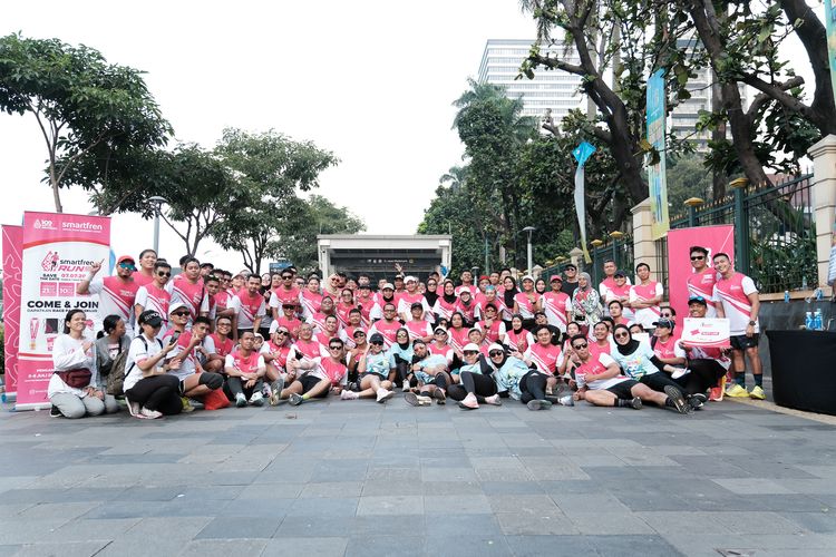 Race photo from Smartfren Run 2024 Vibes