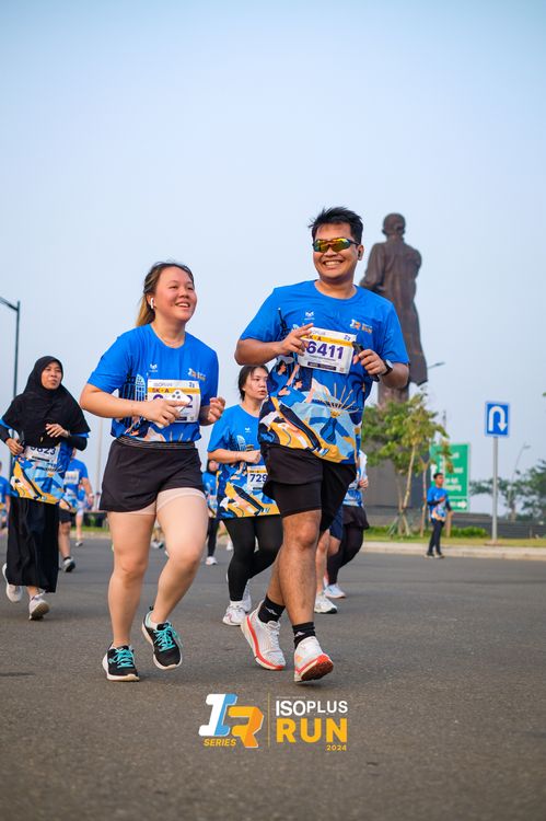 Race photo from ISOPlus Run 2024 Jakarta