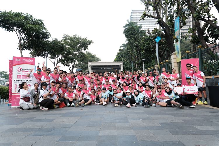 Race photo from Smartfren Run 2024 Vibes
