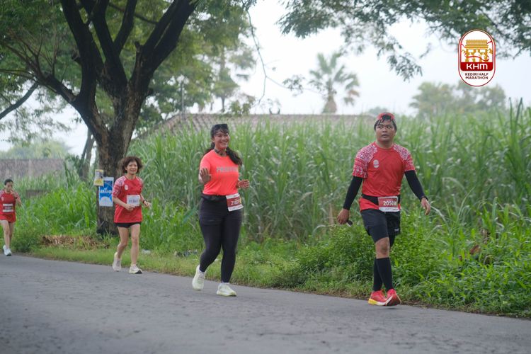 Race photo from Kediri Half Marathon 2025