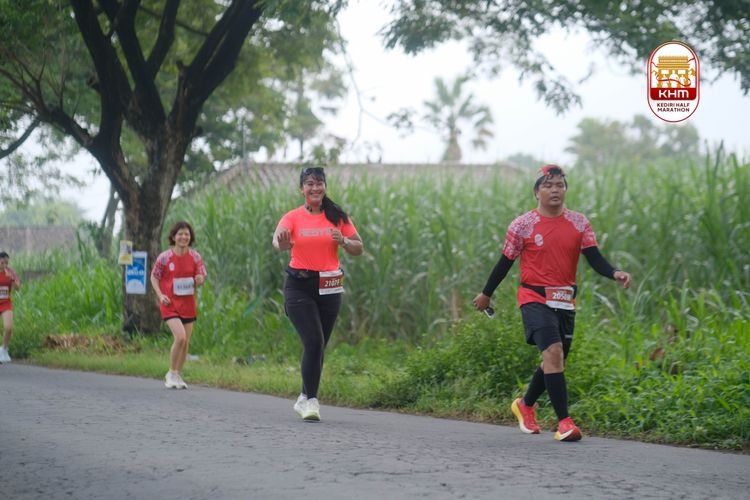 Race photo from Kediri Half Marathon 2025