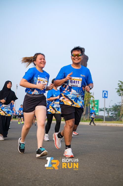 Race photo from ISOPlus Run 2024 Jakarta