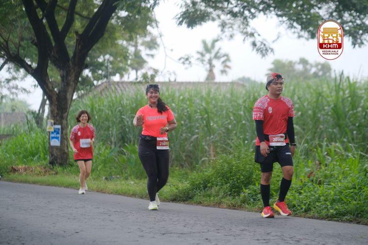 Race photo from Kediri Half Marathon 2025