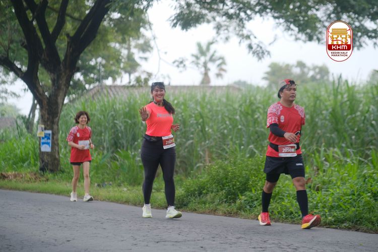 Race photo from Kediri Half Marathon 2025