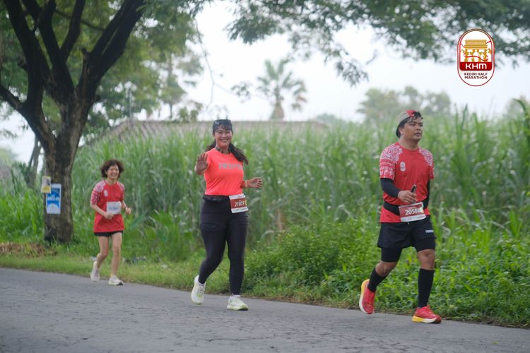 Race photo from Kediri Half Marathon 2025