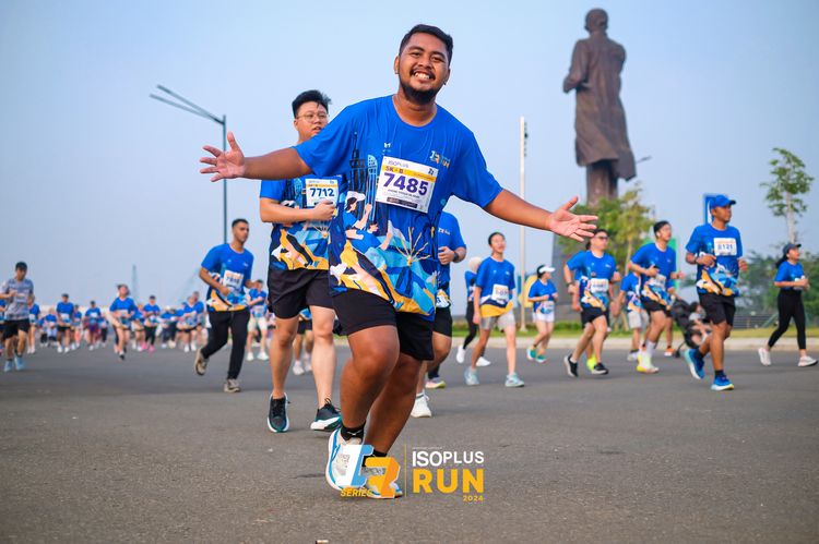 Race photo from ISOPlus Run 2024 Jakarta