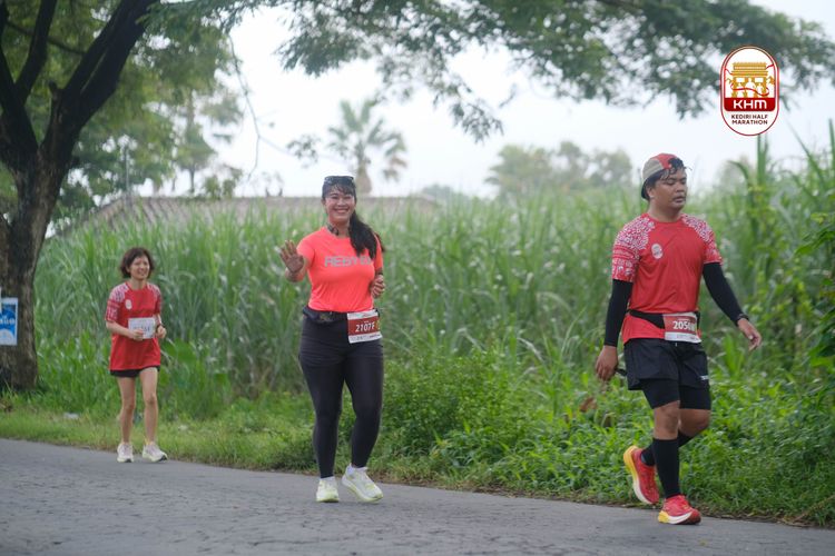 Race photo from Kediri Half Marathon 2025