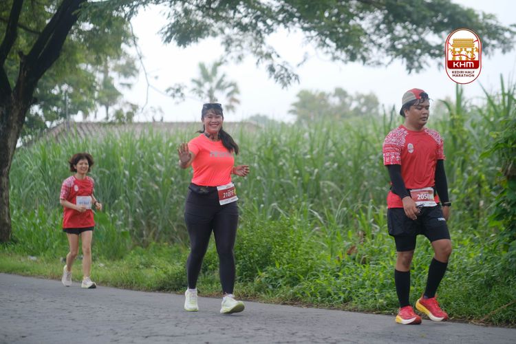Race photo from Kediri Half Marathon 2025