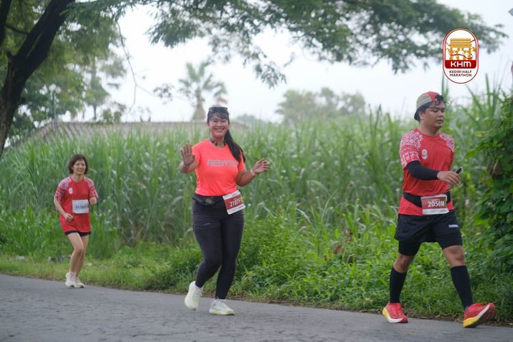 Race photo from Kediri Half Marathon 2025