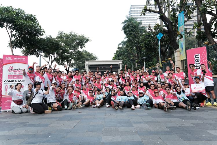 Race photo from Smartfren Run 2024 Vibes
