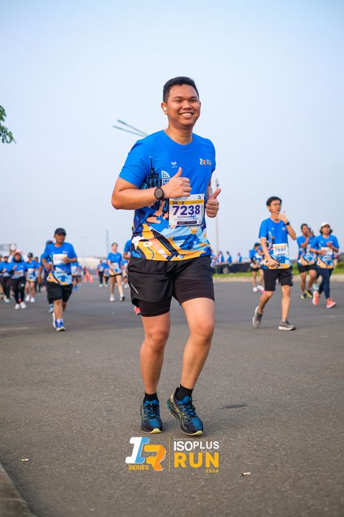Race photo from ISOPlus Run 2024 Jakarta