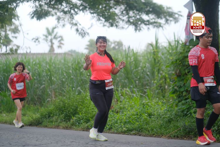 Race photo from Kediri Half Marathon 2025