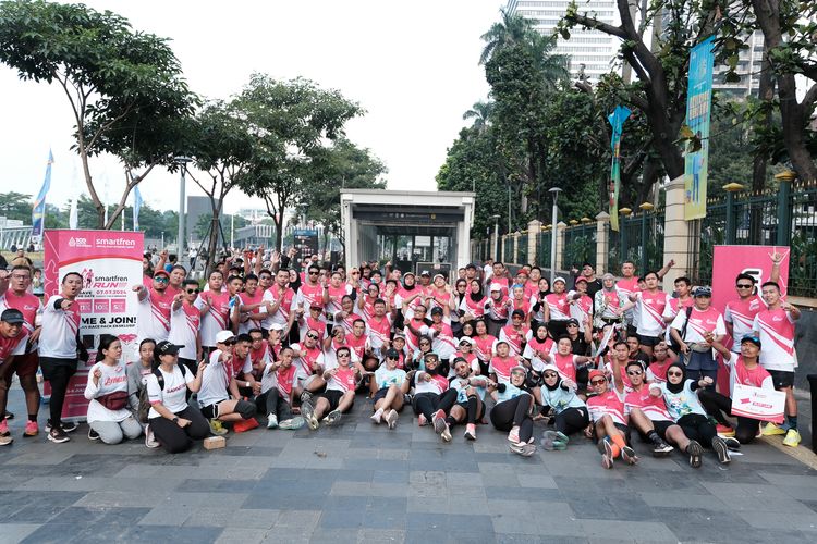 Race photo from Smartfren Run 2024 Vibes