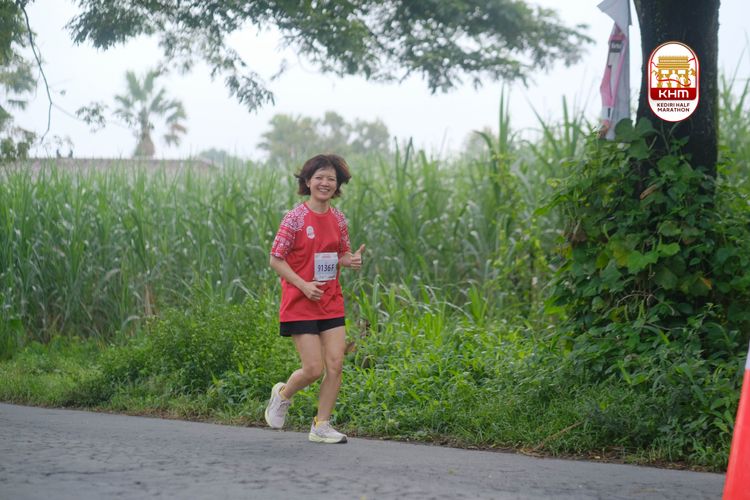 Race photo from Kediri Half Marathon 2025