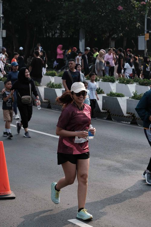 Race photo from Assurance Fun Run 2024