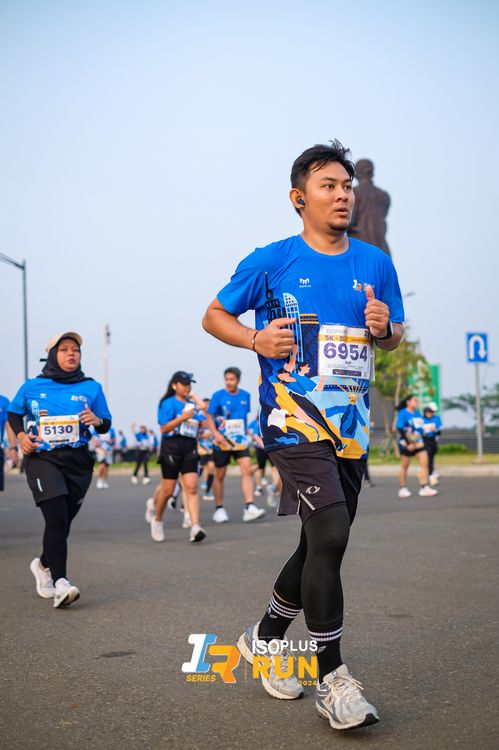 Race photo from ISOPlus Run 2024 Jakarta