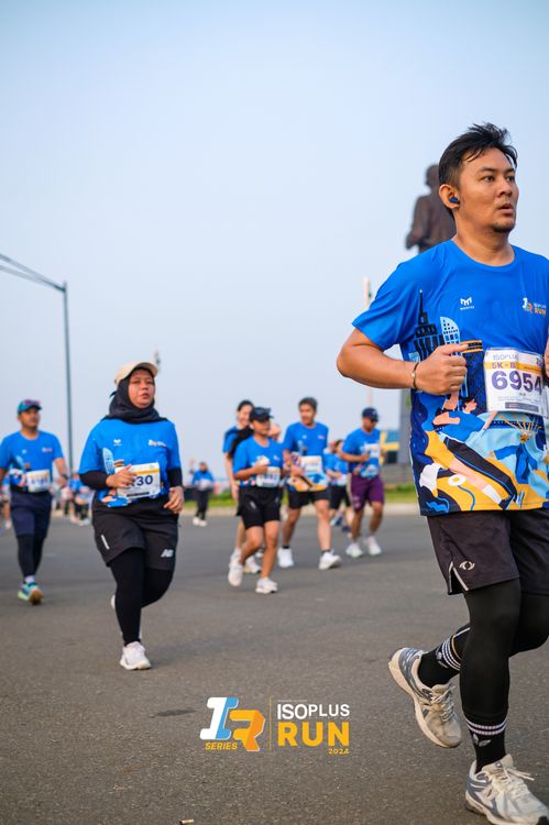 Race photo from ISOPlus Run 2024 Jakarta
