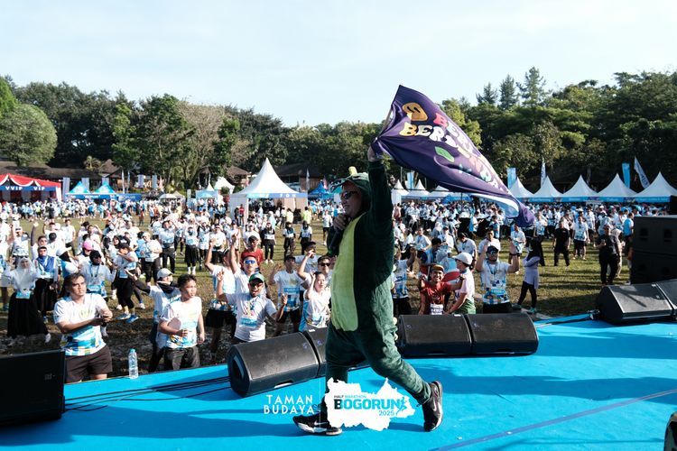 Race photo from Taman Budaya x BOGORUN 2025
