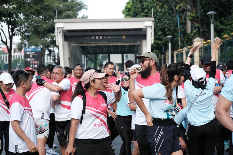 Race photo from Smartfren Run 2024 Vibes