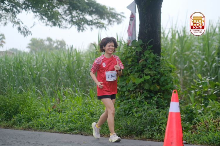 Race photo from Kediri Half Marathon 2025