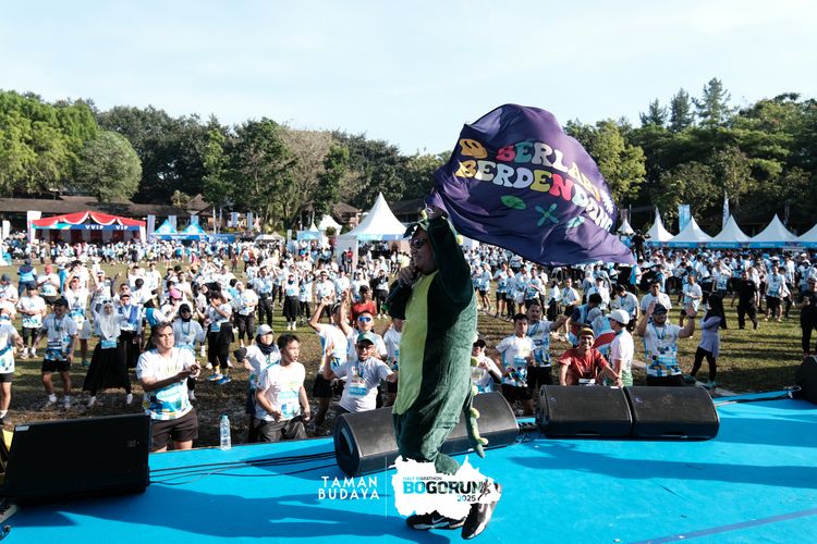 Race photo from Taman Budaya x BOGORUN 2025