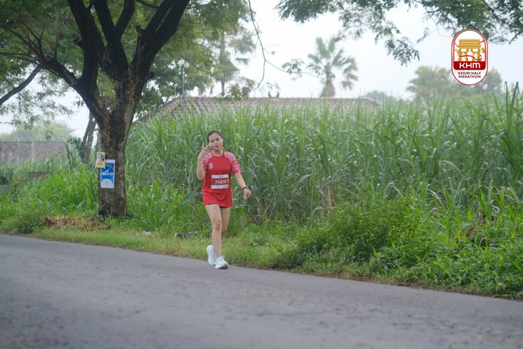 Race photo from Kediri Half Marathon 2025