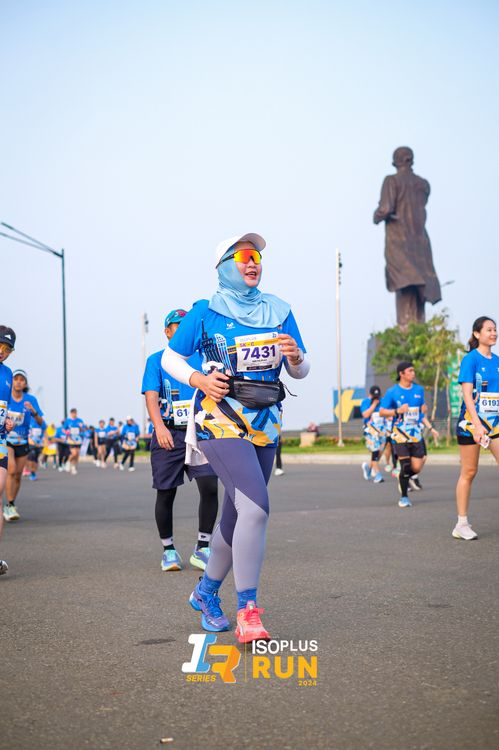 Race photo from ISOPlus Run 2024 Jakarta
