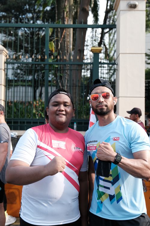 Race photo from Smartfren Run 2024 Vibes
