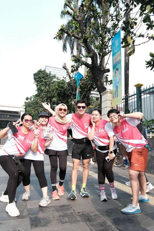 Race photo from Smartfren Run 2024 Vibes