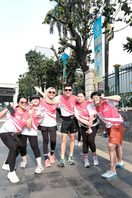 Race photo from Smartfren Run 2024 Vibes