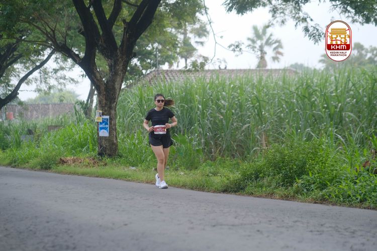 Race photo from Kediri Half Marathon 2025