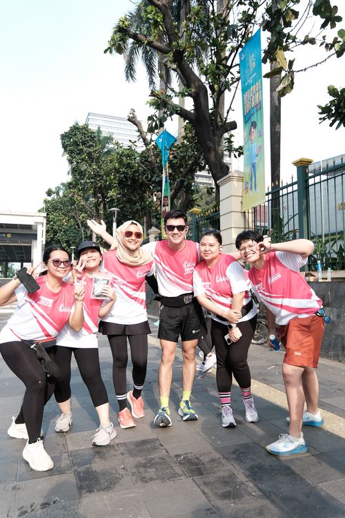 Race photo from Smartfren Run 2024 Vibes