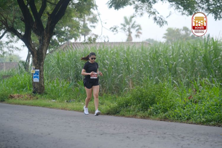 Race photo from Kediri Half Marathon 2025