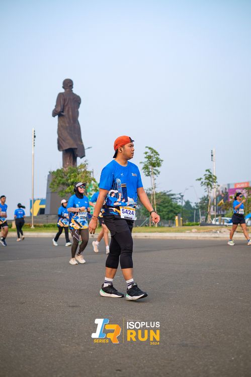 Race photo from ISOPlus Run 2024 Jakarta