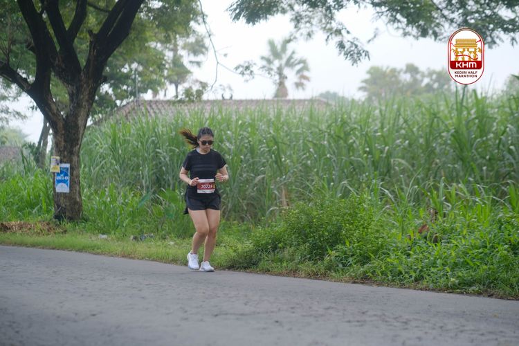Race photo from Kediri Half Marathon 2025