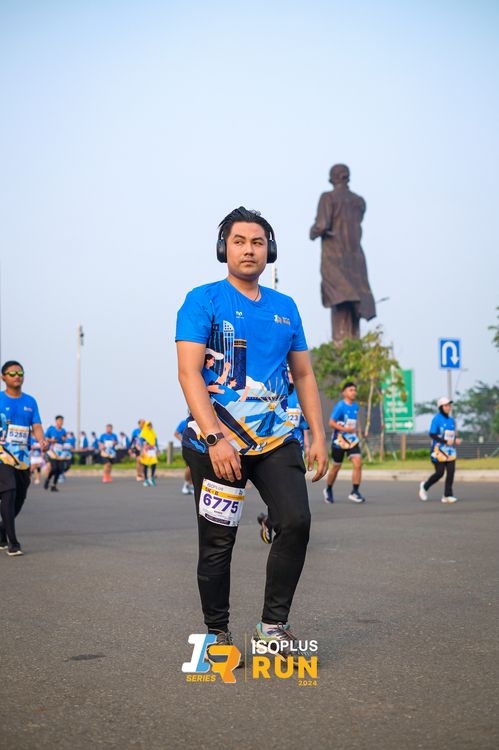 Race photo from ISOPlus Run 2024 Jakarta