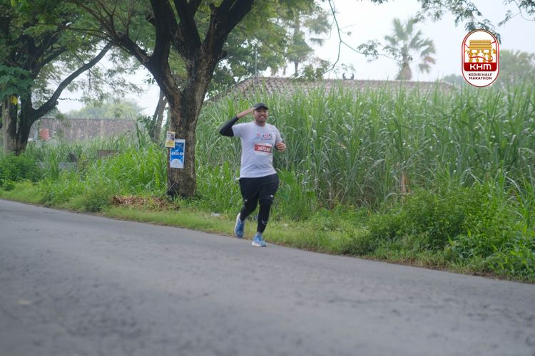Race photo from Kediri Half Marathon 2025