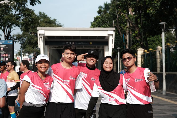Race photo from Smartfren Run 2024 Vibes