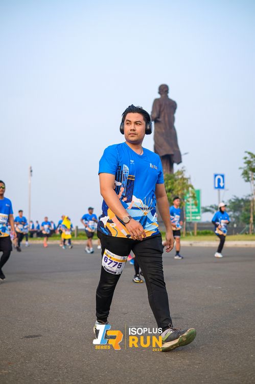 Race photo from ISOPlus Run 2024 Jakarta