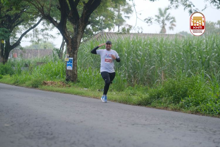 Race photo from Kediri Half Marathon 2025