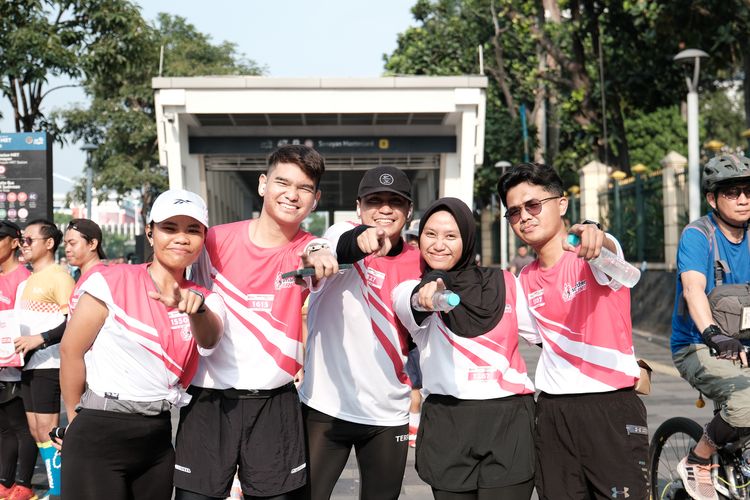 Race photo from Smartfren Run 2024 Vibes