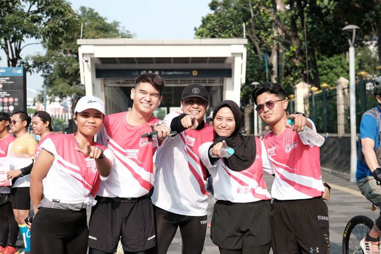 Race photo from Smartfren Run 2024 Vibes