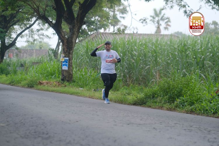 Race photo from Kediri Half Marathon 2025
