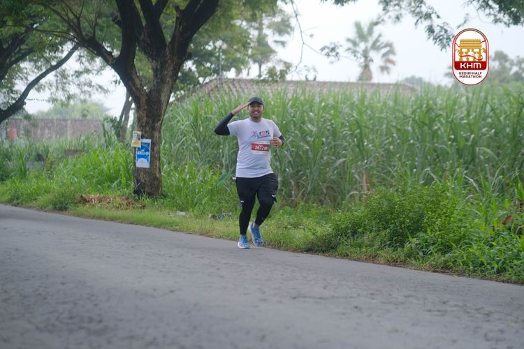 Race photo from Kediri Half Marathon 2025
