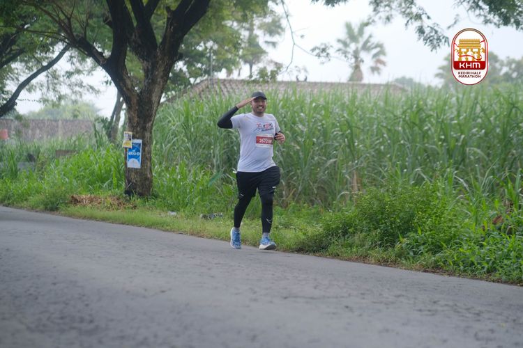 Race photo from Kediri Half Marathon 2025