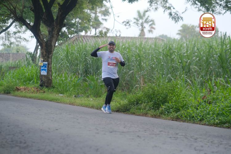 Race photo from Kediri Half Marathon 2025