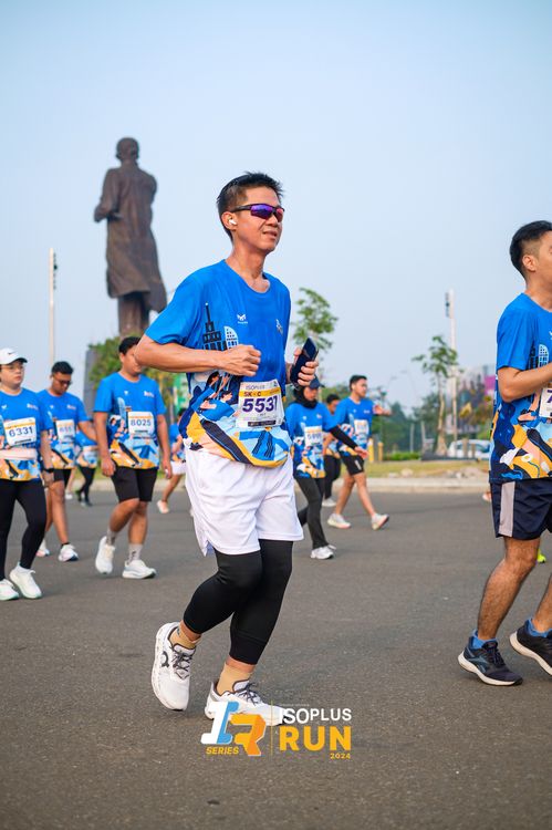 Race photo from ISOPlus Run 2024 Jakarta